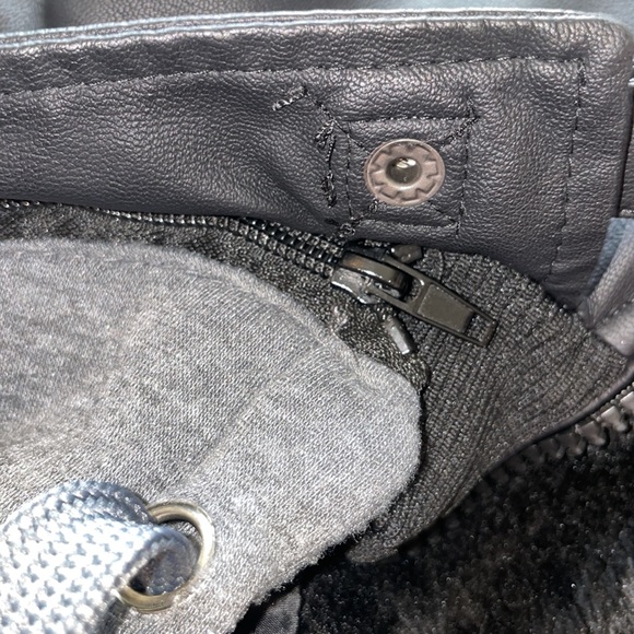 NWT Chor Black Leather Jacket - Picture 7 of 9